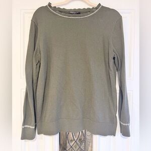 Banana Republic Green Crew Neck Sweater